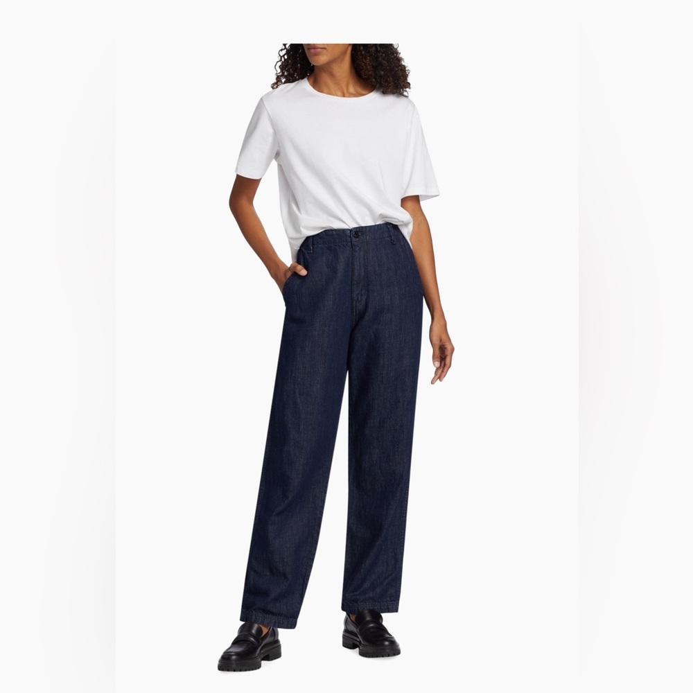 ASKK NY Dark Blue Straight Leg Jeans